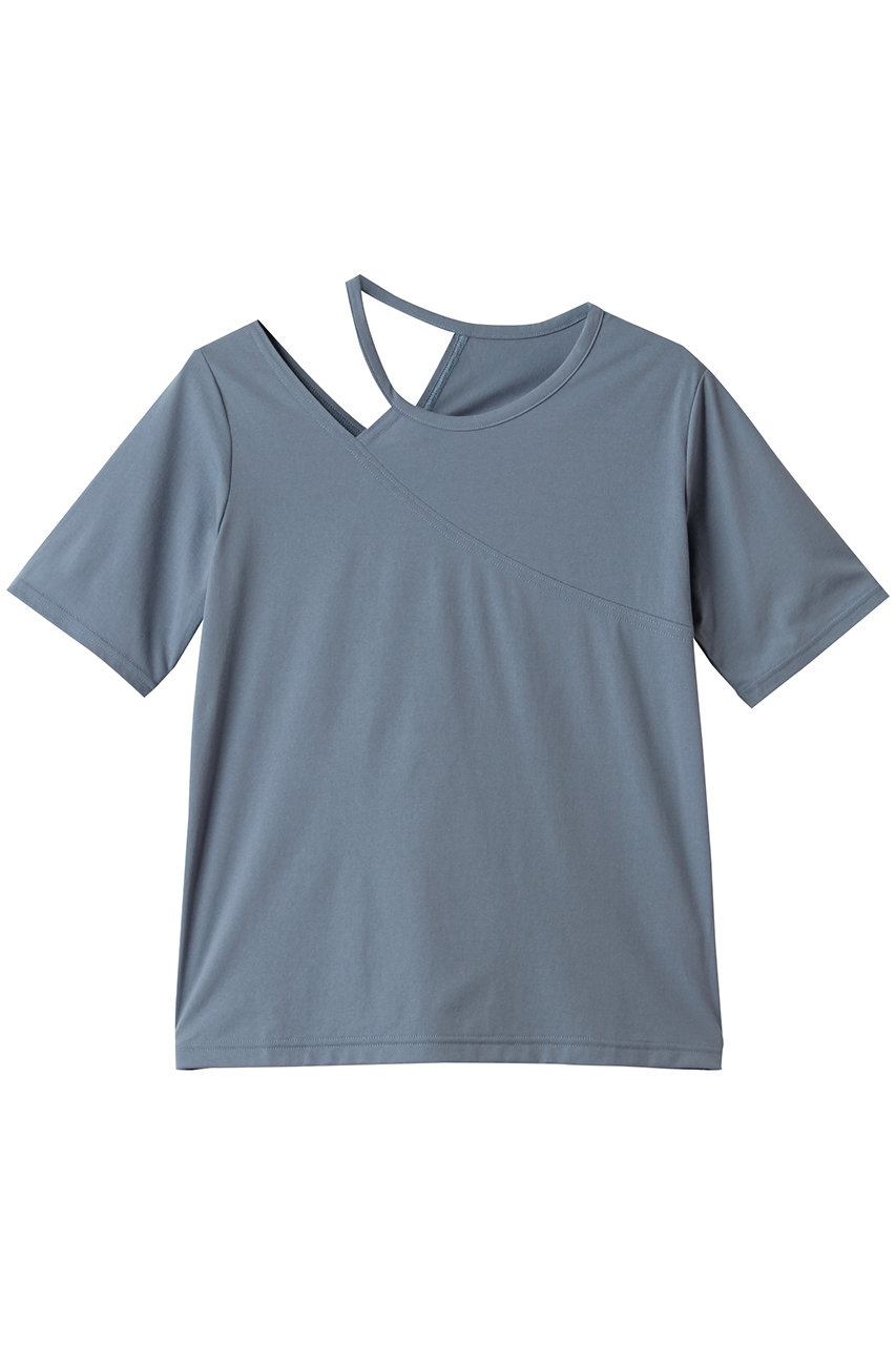 Julier ライトプライムデザイントップス (ブルー, F) ジュリエ ELLE SHOP Julier ライトプライムデザイントップス (ブルー, F) ジュリエ ELLE SHOP