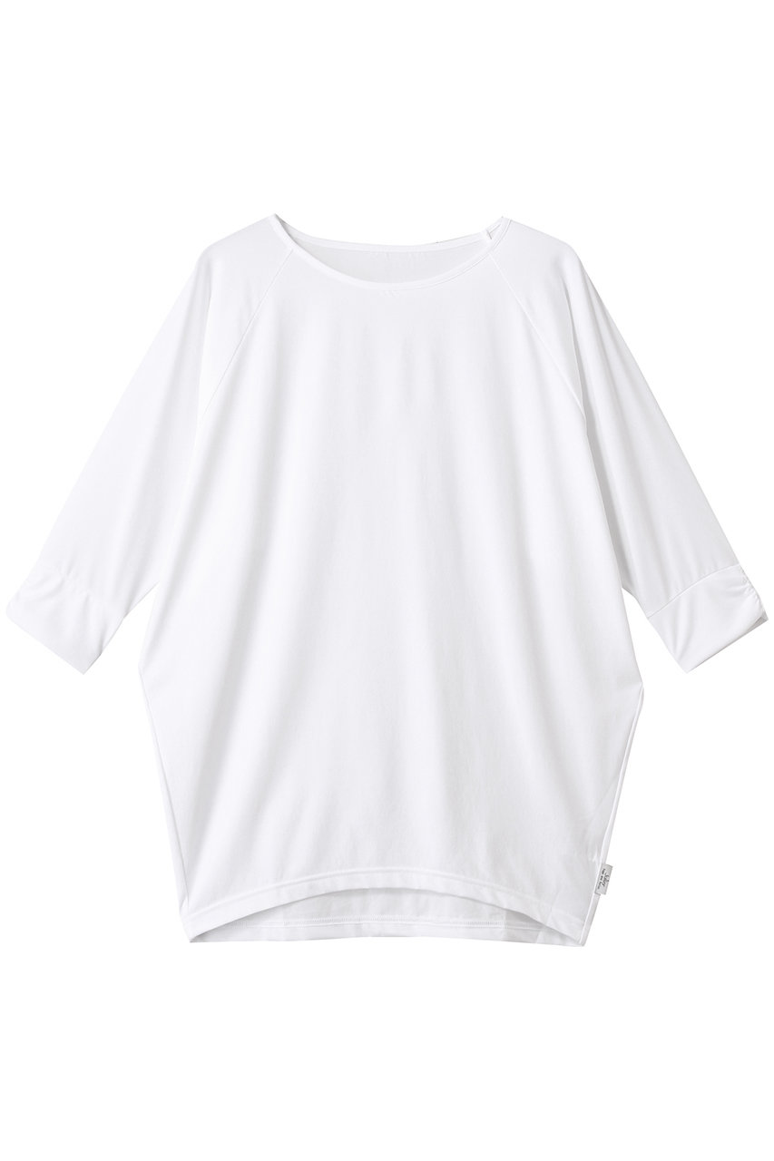 ジュリエ/Julierの【定番】ライトプライムハーフスリーブプルオーバー(ホワイト/B1953TUB042)