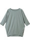 【定番】ライトプライムハーフスリーブプルオーバー ジュリエ/Julier ミントグリーン
