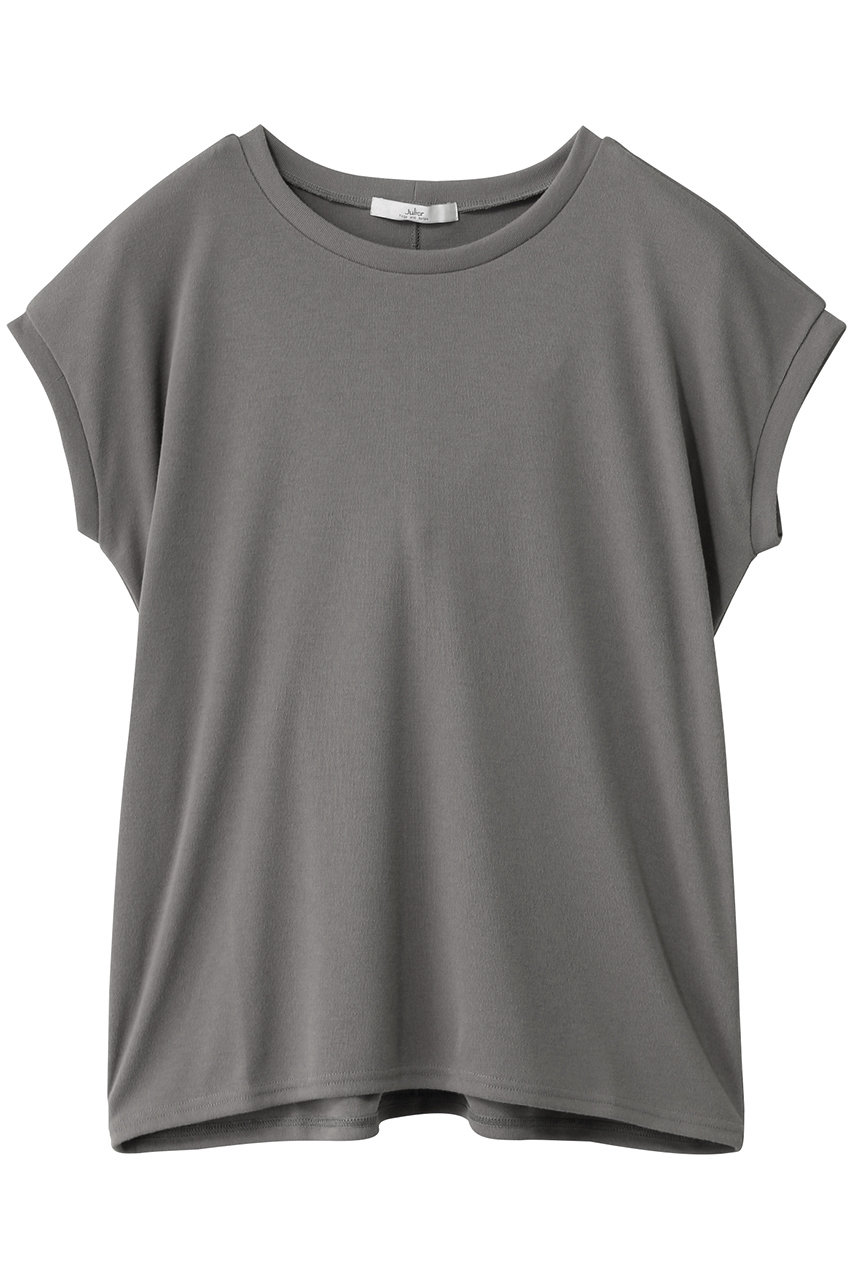 Julier 【定番】フィールフライス半袖トップス (グレー, F) ジュリエ ELLE SHOP Julier 【定番】フィールフライス半袖トップス (グレー, F) ジュリエ ELLE SHOP