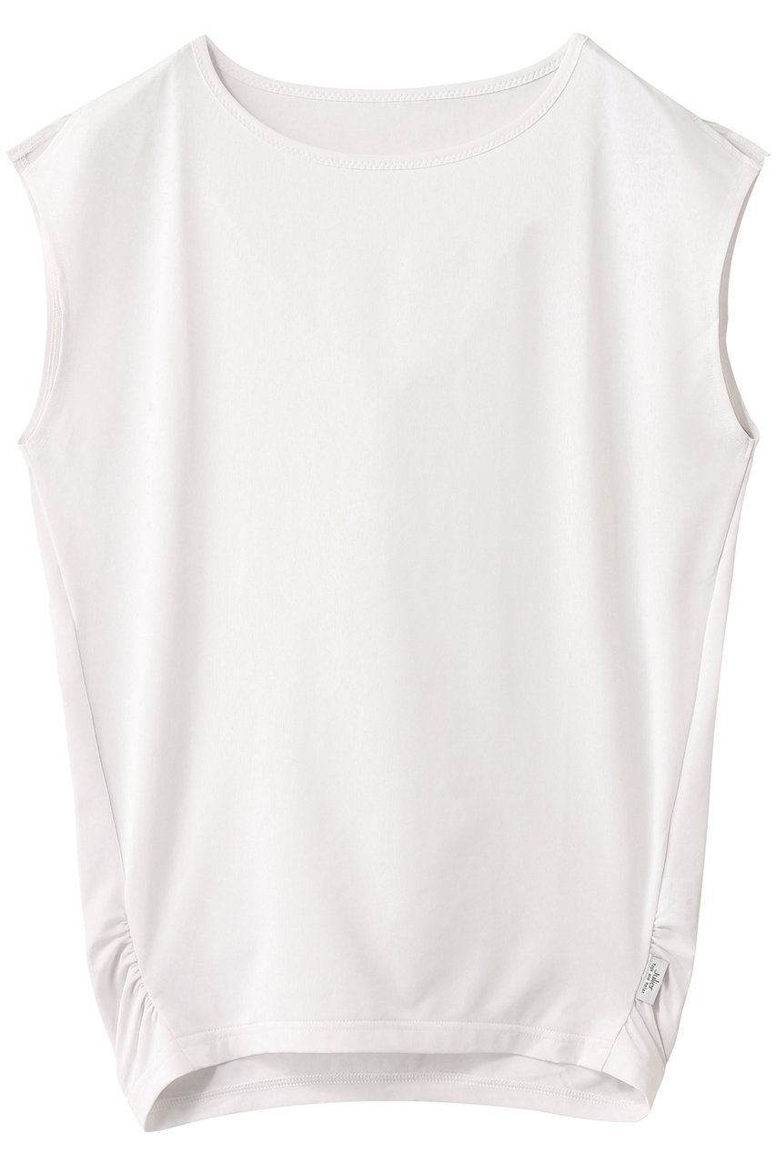 ジュリエ/Julierの【定番】Ecocoベア天竺チュニック(ホワイト/B1953TUB026)