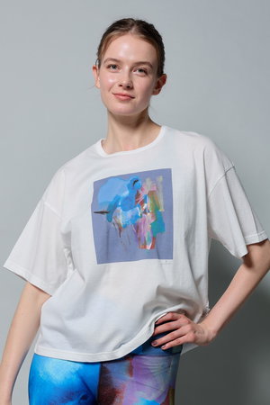 ジュリエ/JulierのKanako Sasakiコラボ プリントＴシャツ(180100/180102)