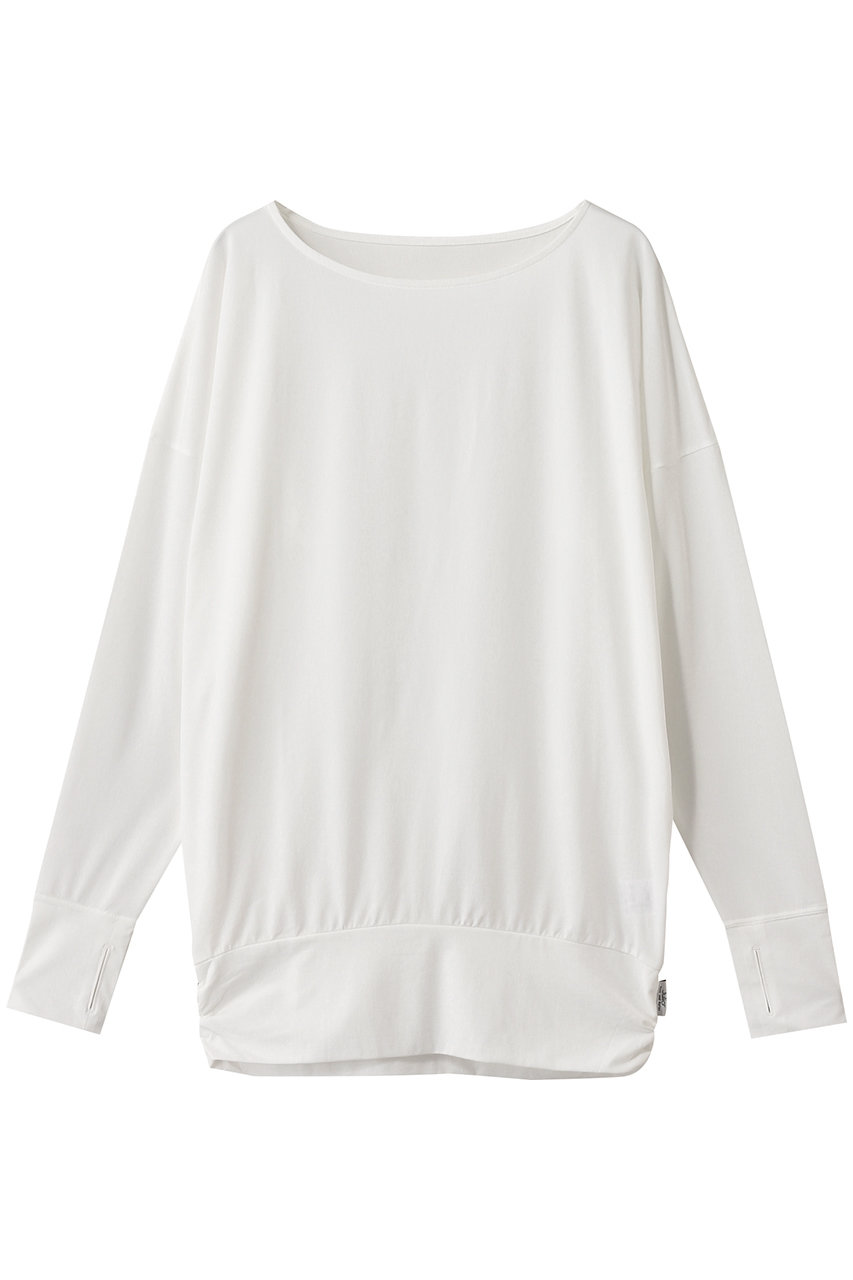 Julier 【定番】ライトプライムロングスリーブプルオーバー (ホワイト, 1) ジュリエ ELLE SHOP Julier 【定番】ライトプライムロングスリーブプルオーバー (ホワイト, 1) ジュリエ ELLE SHOP