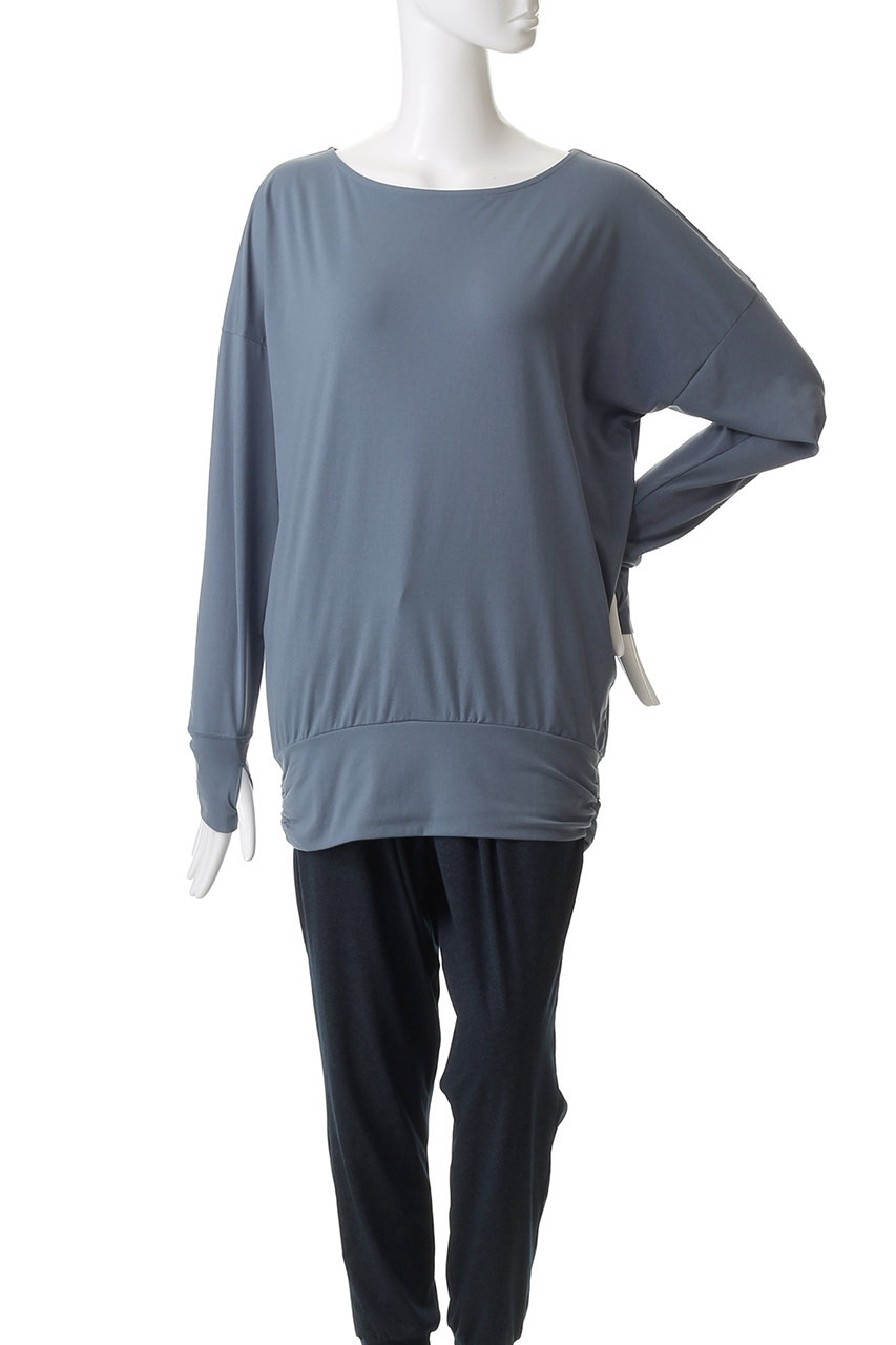 【新品未使用】Julier リブロングスリーブプルオーバー/パット付き 新品未使用】Julier リブロングスリーブプルオーバー/パット付き