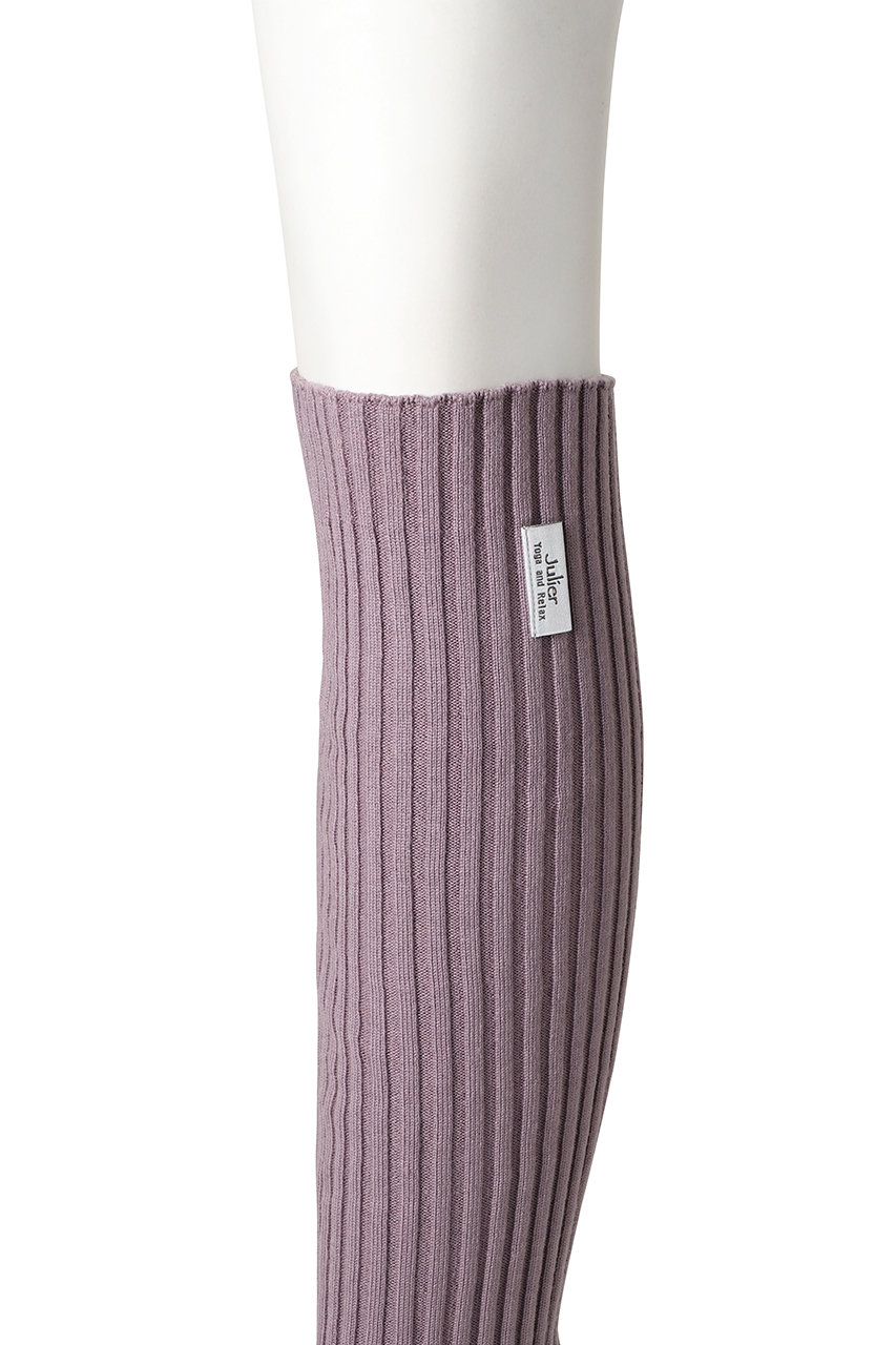 Julier(ジュリエ)｜レッグウォーマー/ミドル/ラベンダー の通販