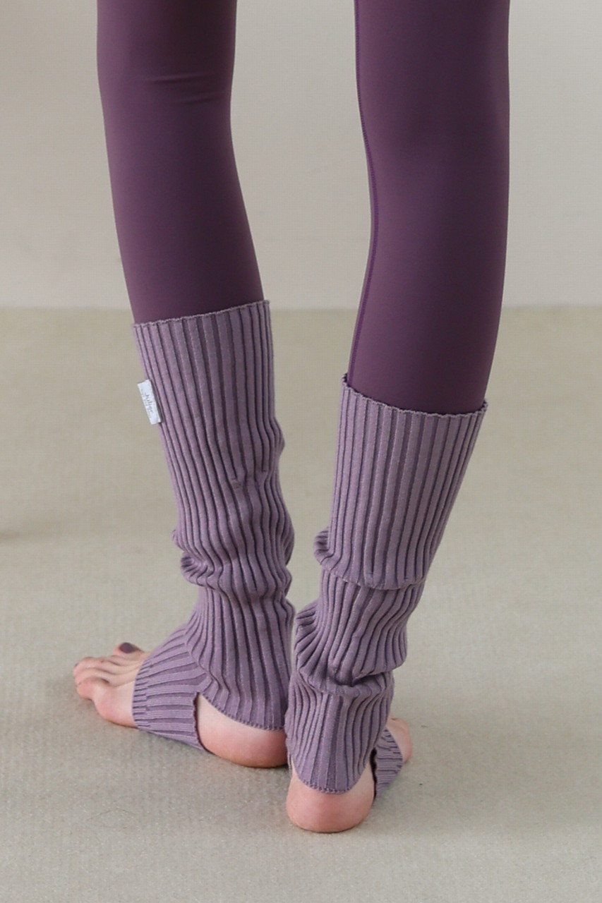 Julier(ジュリエ)｜レッグウォーマー/ショート/ラベンダー の通販