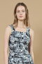sandflowerプリントミドルトップス ジュリエ/Julier