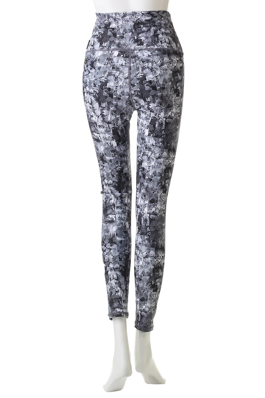 Julier(ジュリエ)｜sandflowerプリントスーパーハイレギンス/ブルー系