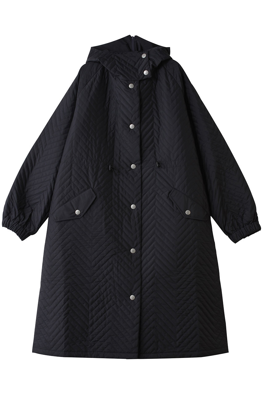 ジュリエ/Julierのsoronaキルティングロングコート(ネイビー/B1954JFC013)