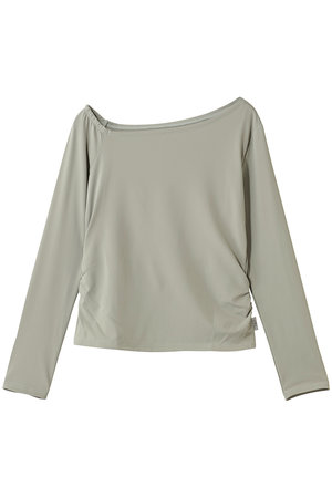 ジュリエ/JulierのEcocoアシンメトリーロングスリーブプルオーバー