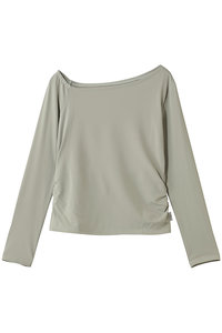 Julier(ジュリエ)｜【定番】Ecocoギャザーパンツ/カーキ の通販