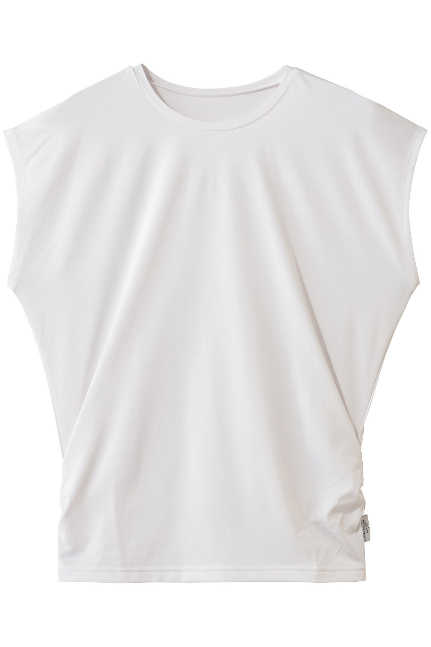 ジュリエ/Julierの【定番】Ecocoフレンチスリーブトップス(ホワイト/B1961TUB006)