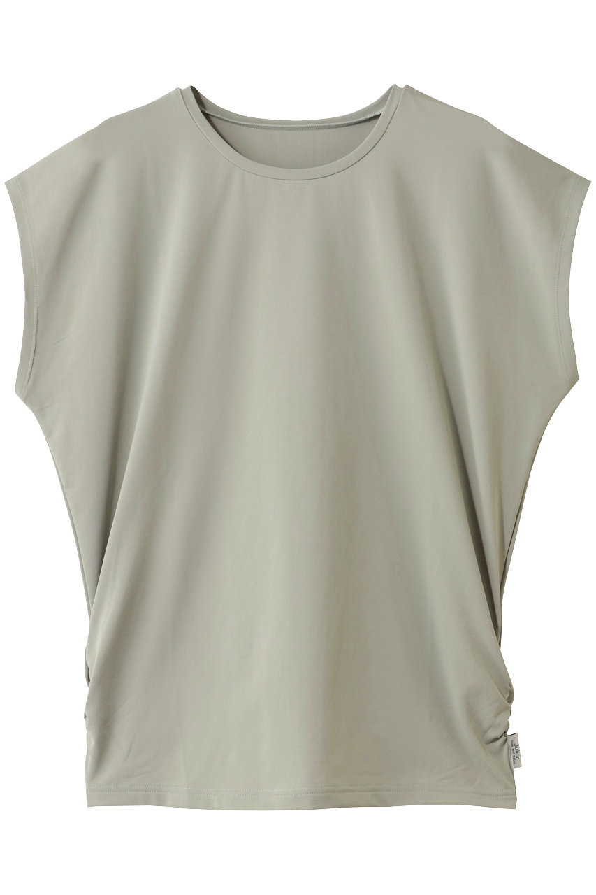 ジュリエ/Julierの【定番】Ecocoフレンチスリーブトップス(カーキ/B1961TUB006)