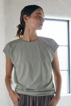 ジュリエ/Julierの【定番】Ecocoフレンチスリーブトップス(180100/180102)