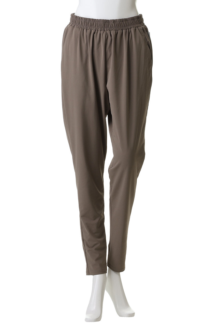 Julier(ジュリエ)｜【定番】Ecocoギャザーパンツ/カーキ の通販