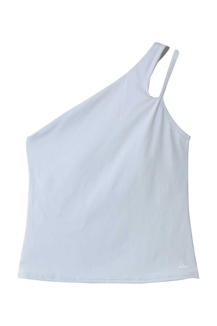 ジュリエ/JulierのYOGA FITアシメミドルトップス(ブルー/B1961JUB010)
