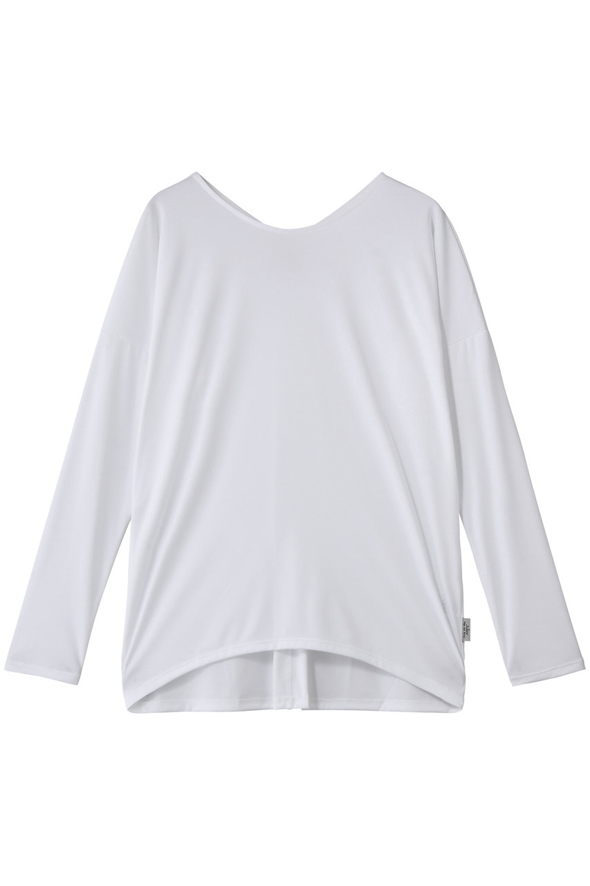 ジュリエ/Julierのアクティブフローロングスリーブプルオーバー(ホワイト/B1961JUB039)