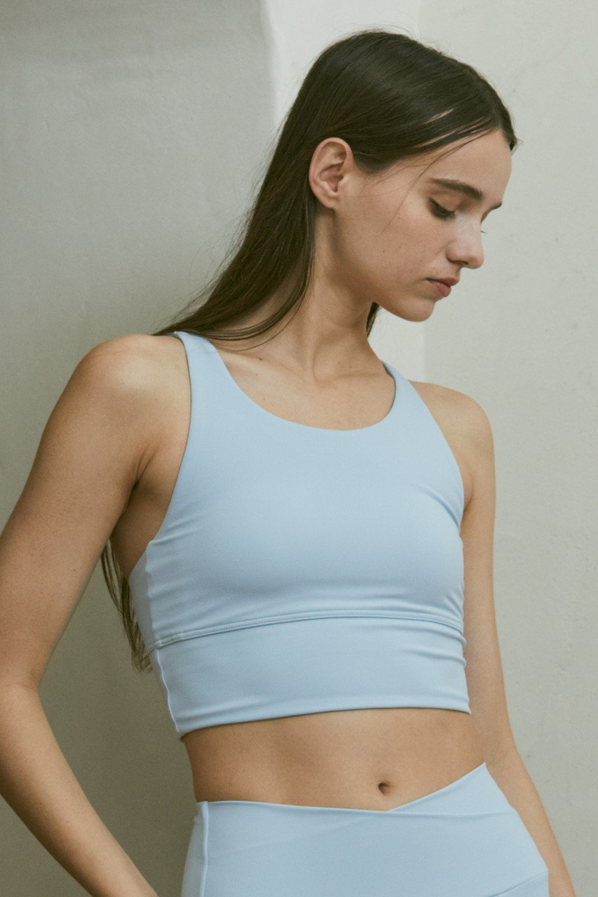 Julier(ジュリエ)｜【定番】YOGA FITショートトップス/ホワイト の通販