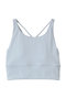 【定番】YOGA FITショートトップス ジュリエ/Julier ブルー