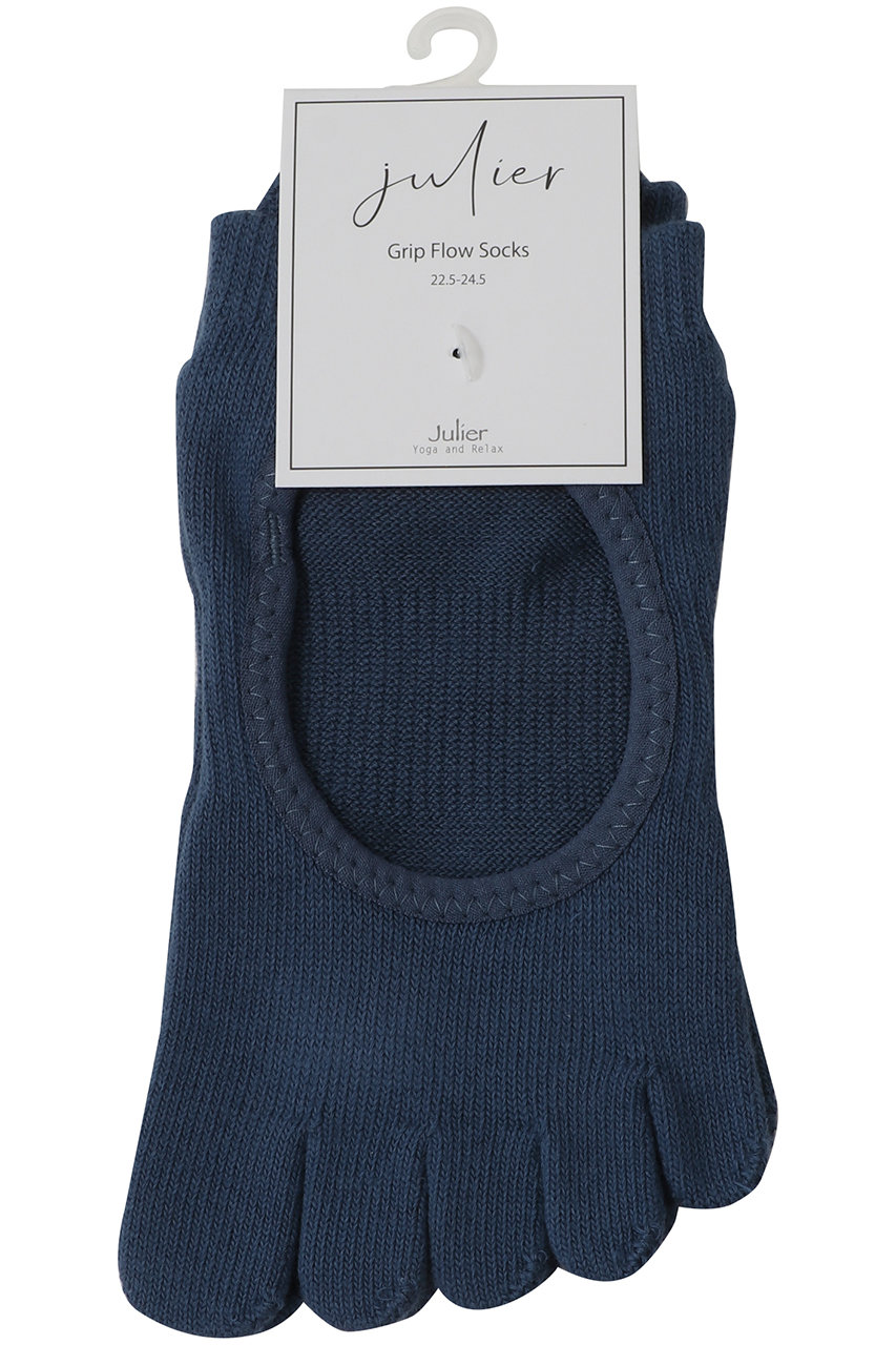 ジュリエ/Julierのグリップフローソックス(ブルー/B1961JAC046)