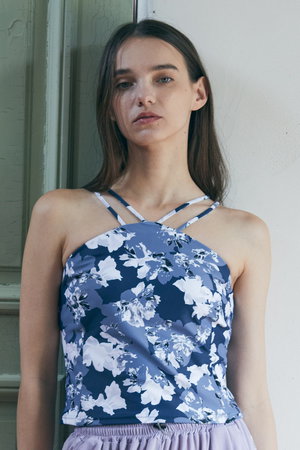 ジュリエ/Julierのflashflowerプリントキャミソール(180100/180102)
