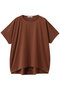 マイクロ天竺ワイドＴシャツ ジュリエ/Julier レンガ