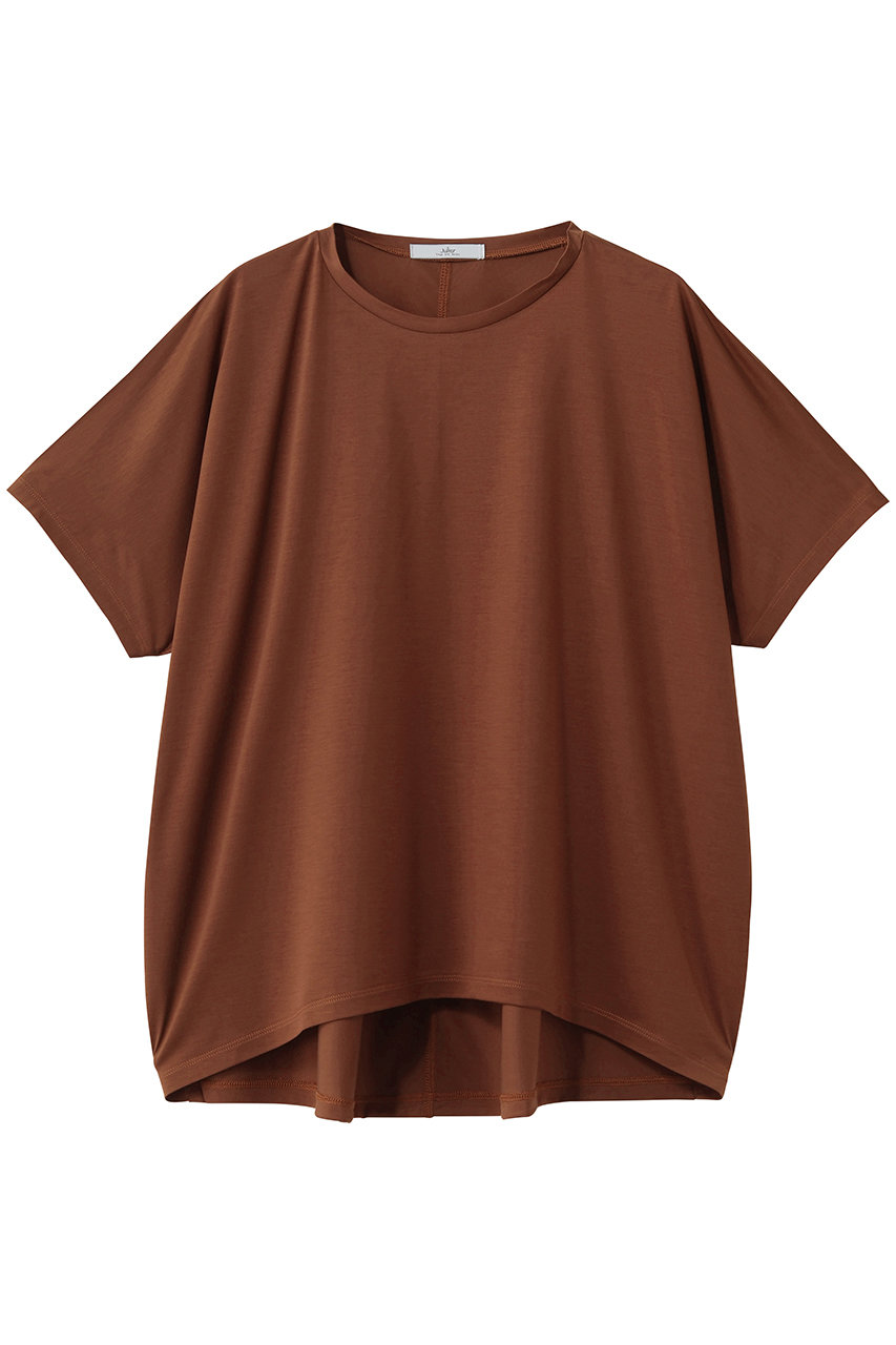 ジュリエ/Julierのマイクロ天竺ワイドＴシャツ(レンガ/B1962JUB002)