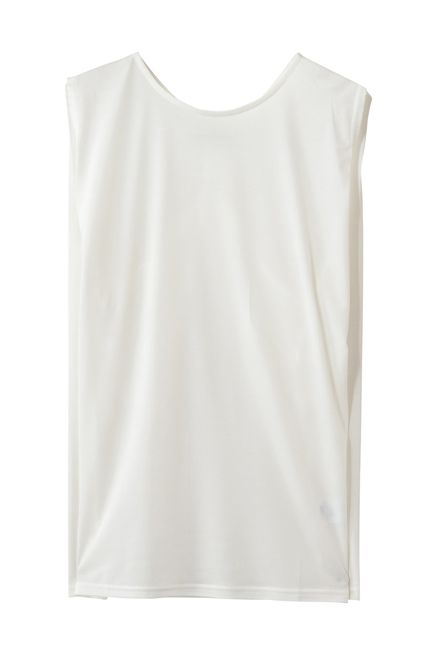 ジュリエ/Julierのマイクロ天竺タックプルオーバー(ホワイト/B1962JUB003)