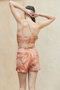 palmtreeプリントショートパンツ ジュリエ/Julier