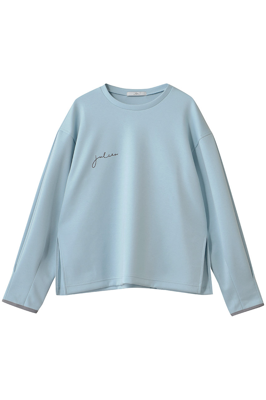 Julier ダブルエアープルオーバー (ライトブルー, F) ジュリエ ELLE SHOP