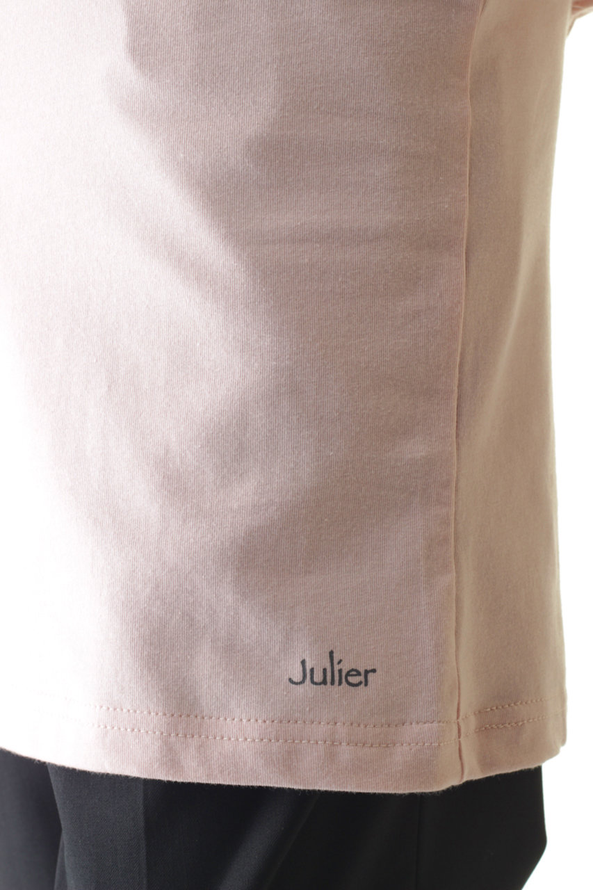 Julier(ジュリエ)｜コットンベア天バッククロスチュニック/ピンク の通販｜ELLESHOP・(エル・ショップ)