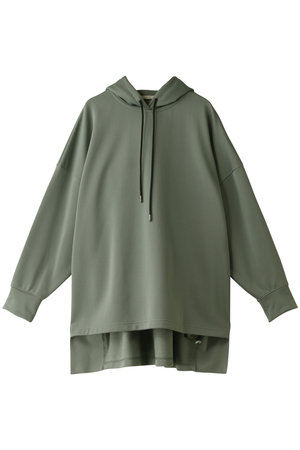 ル フィル/LE PHILのクリア裏毛フードパーカー