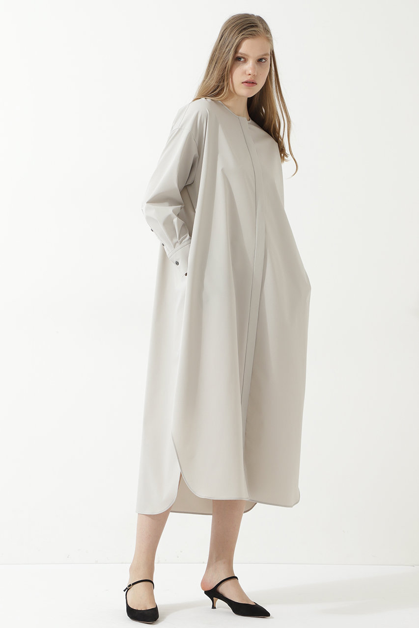 Le Phil ル フィル ソロテックスブロードワンピース グレー の通販 Elleshop エル ショップ