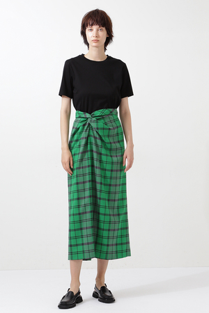 ドライウールチェックスカート