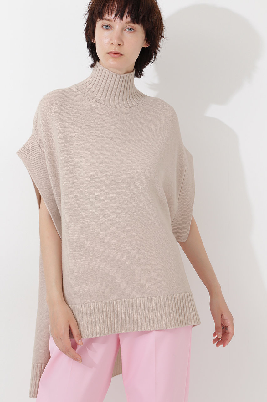 Le Phil ル フィル ウールカシミアニットベスト ベージュ の通販 Elleshop エル ショップ