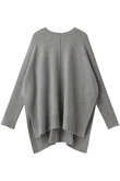 ウールカシミヤシルクオーバーサイズニット