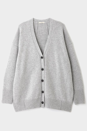 ル フィル/LE PHILのカシミヤミドルゲージカーディガン(110300/110303)