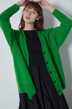 ル フィル/LE PHILのカシミヤミドルゲージカーディガン(110300/110303)