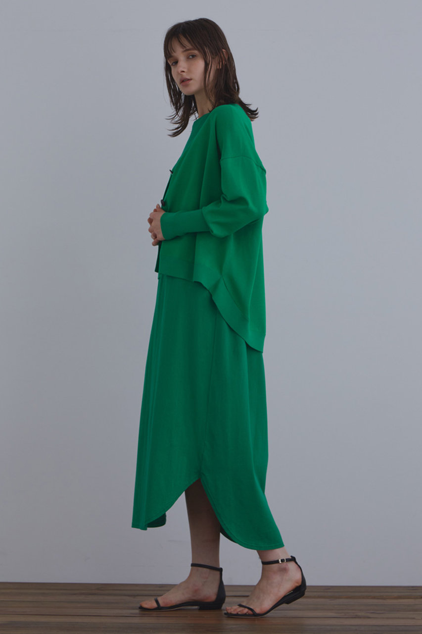 LE PHIL(ル フィル)｜ライトコンパクトカーディガン/グリーン の通販