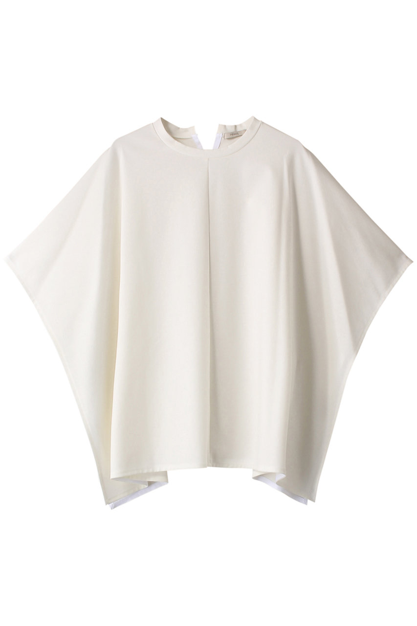 LE PHIL コンパクトポンチTシャツ (ホワイト, F) ル フィル ELLE SHOP