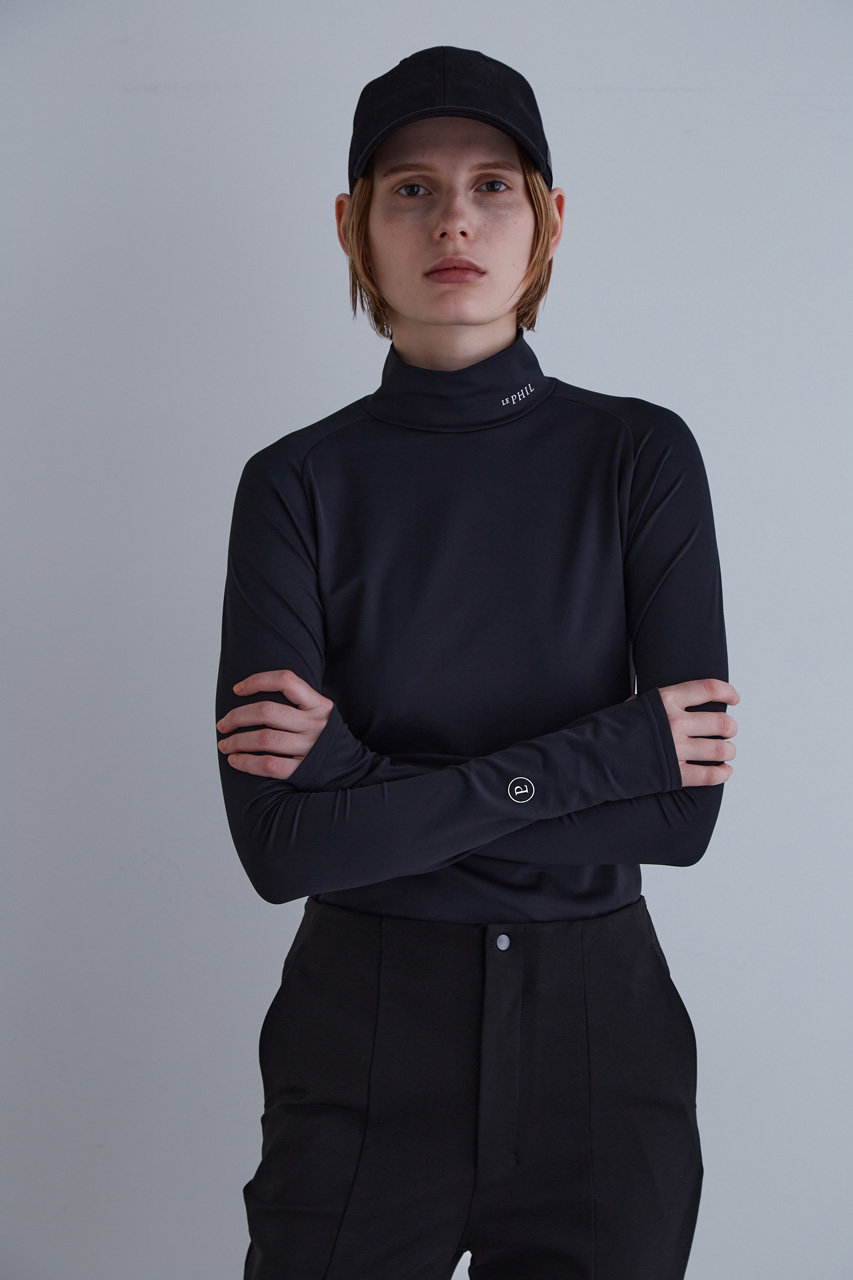 【美品】LE PHIL ルフィル　ハイストレッチTシャツ　ブラック　ストレッチ ハイストレッチT | LE PHIL（ル フィル） ｜【公式】通販mix