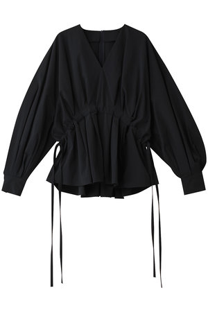 ル フィル/LE PHILのナイロンストレッチブロードブラウス(110400/110403)