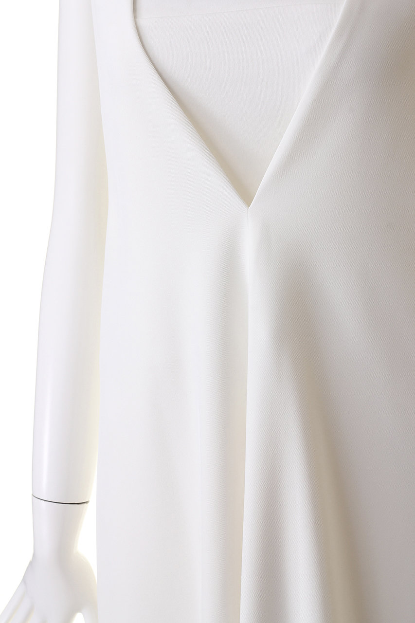 LE PHIL(ル フィル)｜2WAYツイルワンピース/ホワイト の通販｜ELLESHOP  