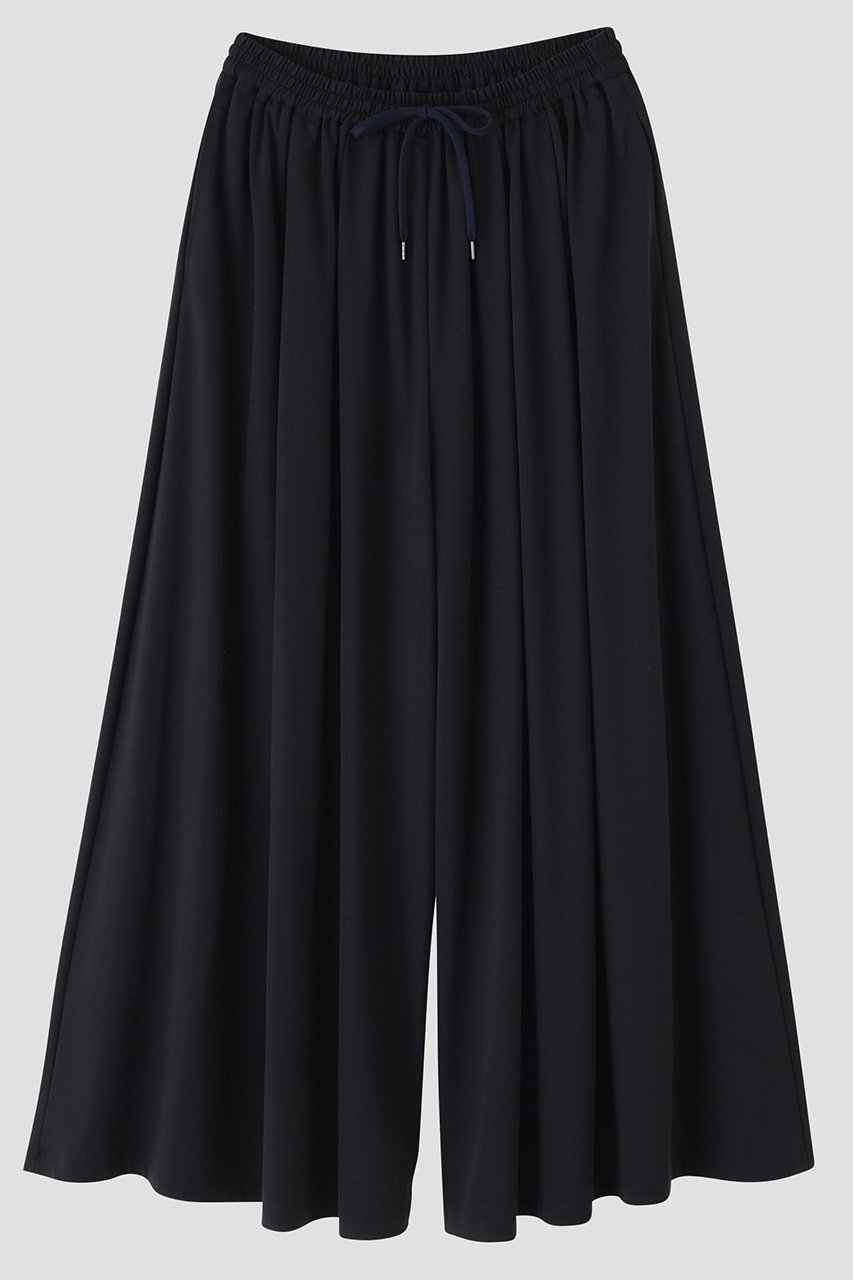 ル フィル/LE PHILのコンパクトギャザーワイドパンツ(ネイビー/5345930113)