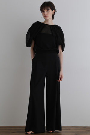 ル フィル/LE PHILのシアーパフスリーブニット(110300/110301)