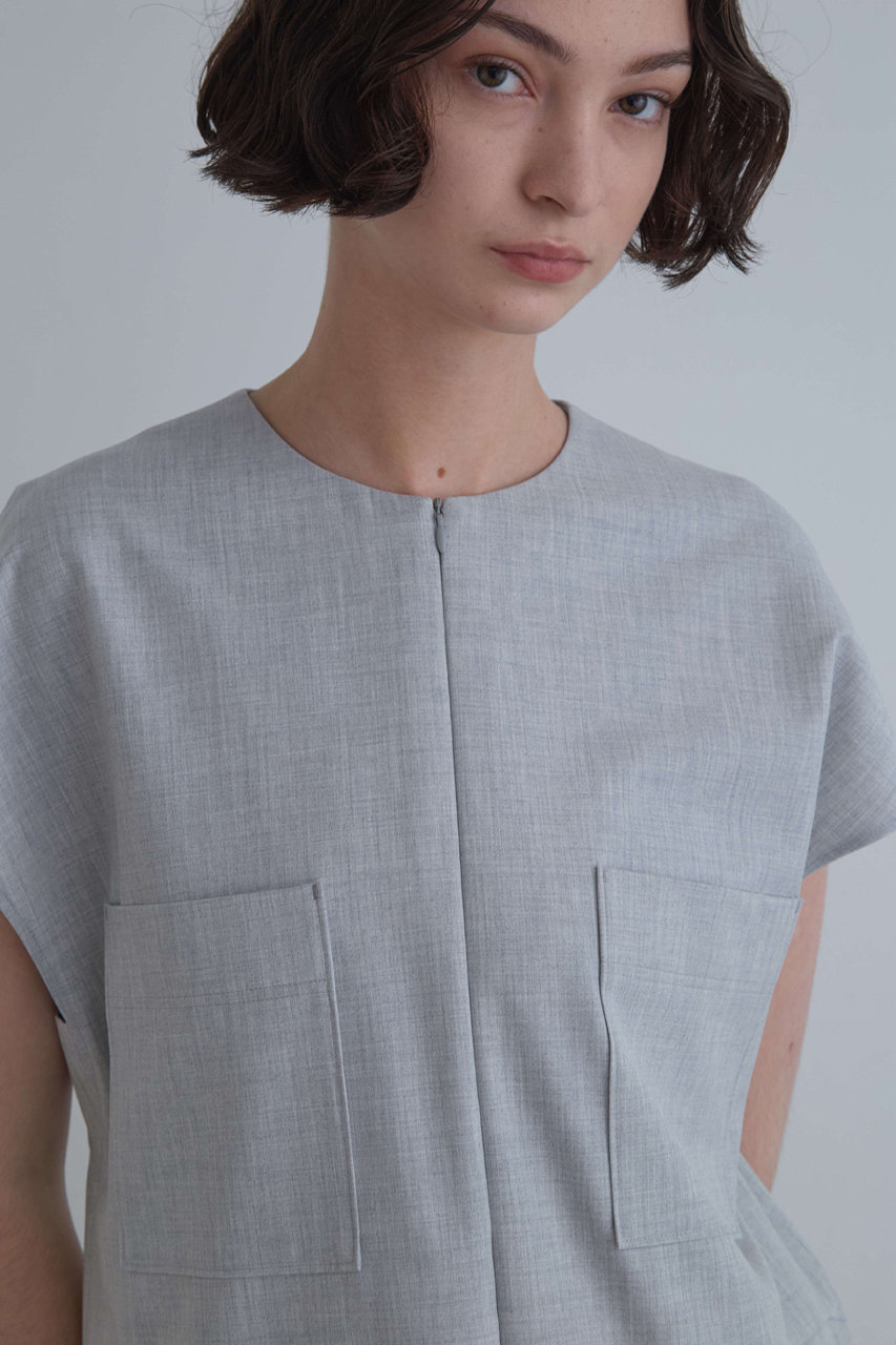 LE PHIL(ル フィル)｜2WAYレーヨンストレッチコンビネゾン/グレー の