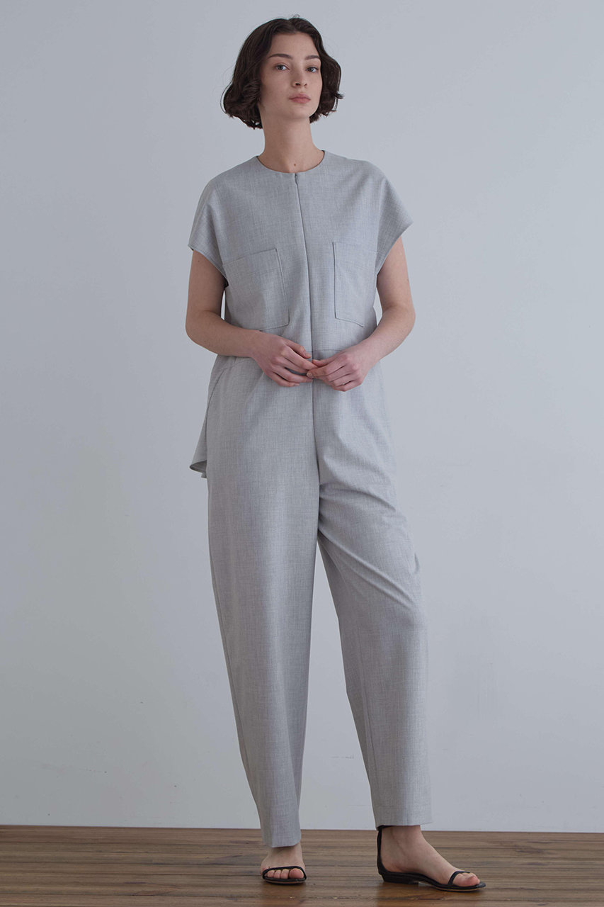 LE PHIL(ル フィル)｜2WAYレーヨンストレッチコンビネゾン/グレー の