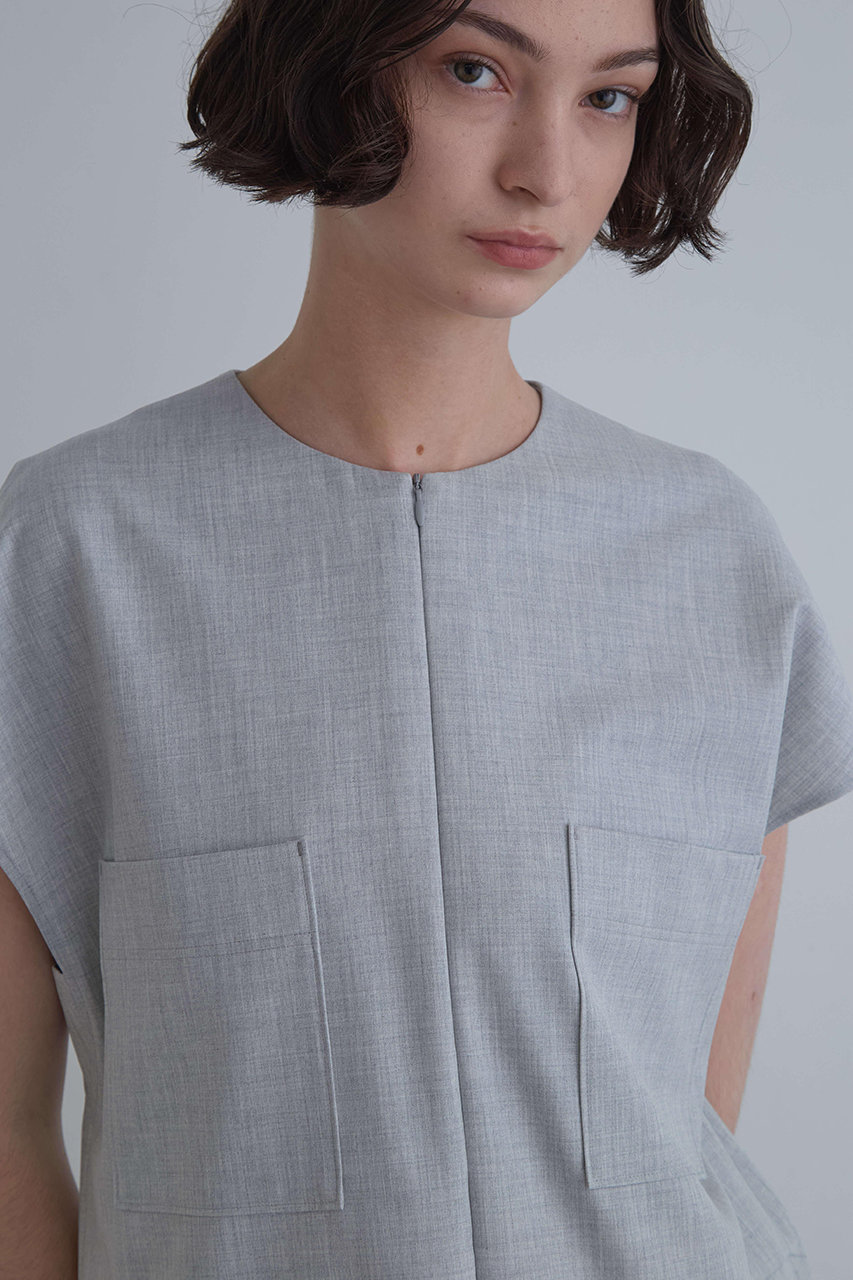 LE PHIL(ル フィル)｜2WAYレーヨンストレッチコンビネゾン/グレー の