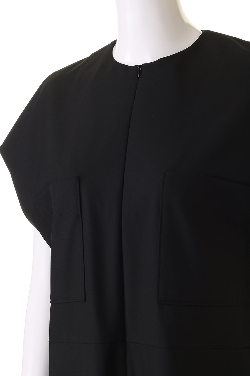 LE PHIL(ル フィル)｜2WAYレーヨンストレッチコンビネゾン/ブラック の