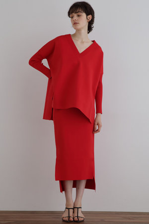 ル フィル/LE PHILのライトドライニットスカート(110700/110703)